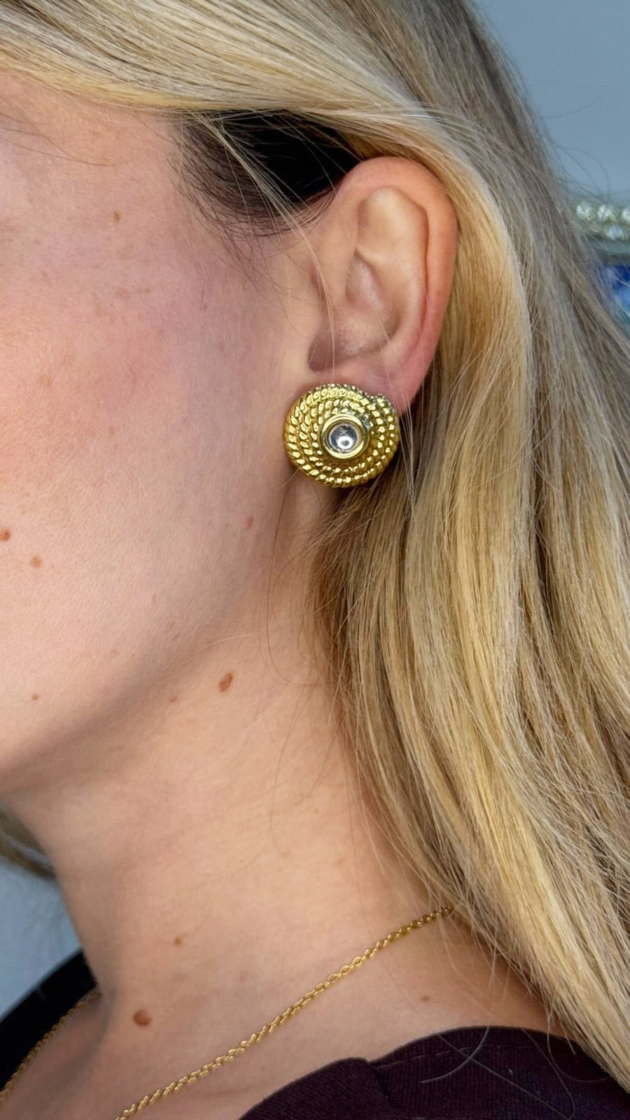 Orecchini Girella Sarda con Swarovski