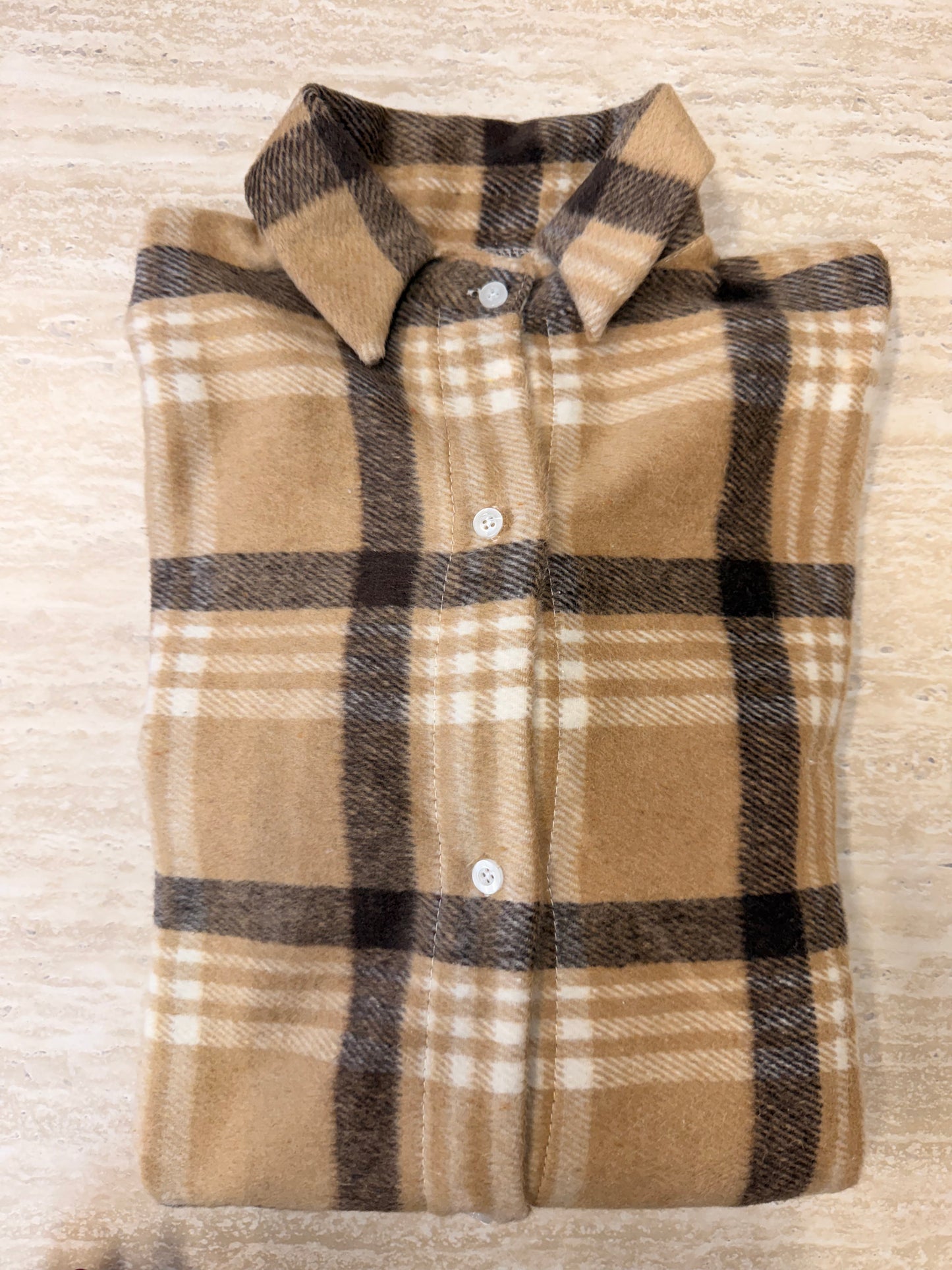 Camiciona Pile Teddy Beige