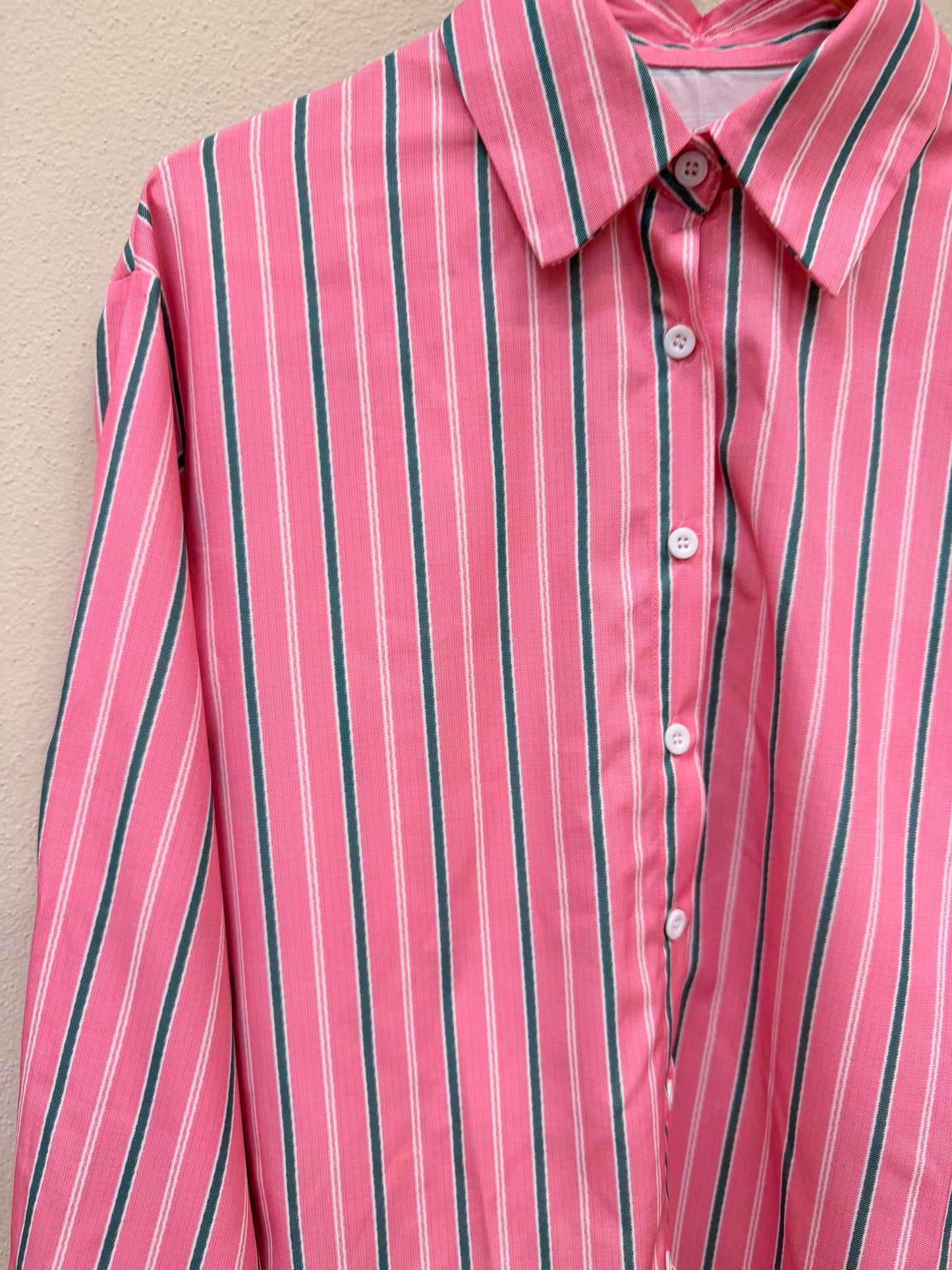 Camicia Rosa a righe