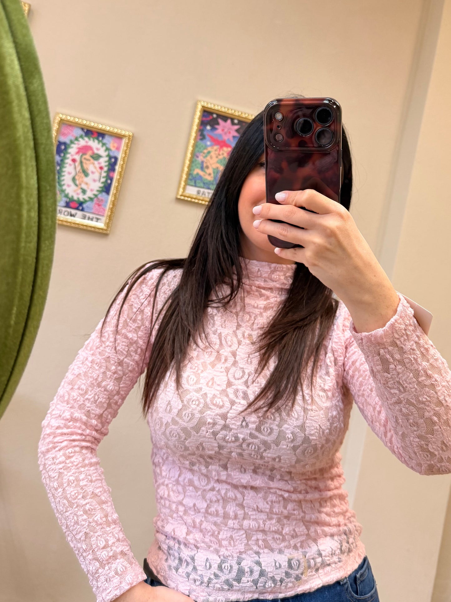 Macramè mezzo collo