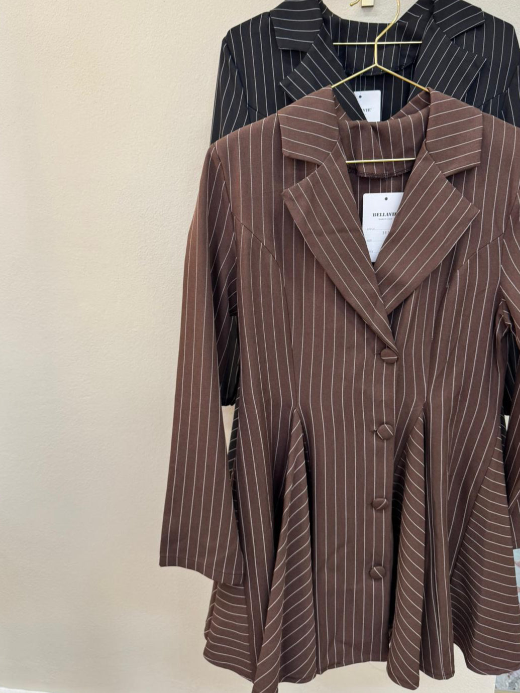 Dress gessato Taglia Unica