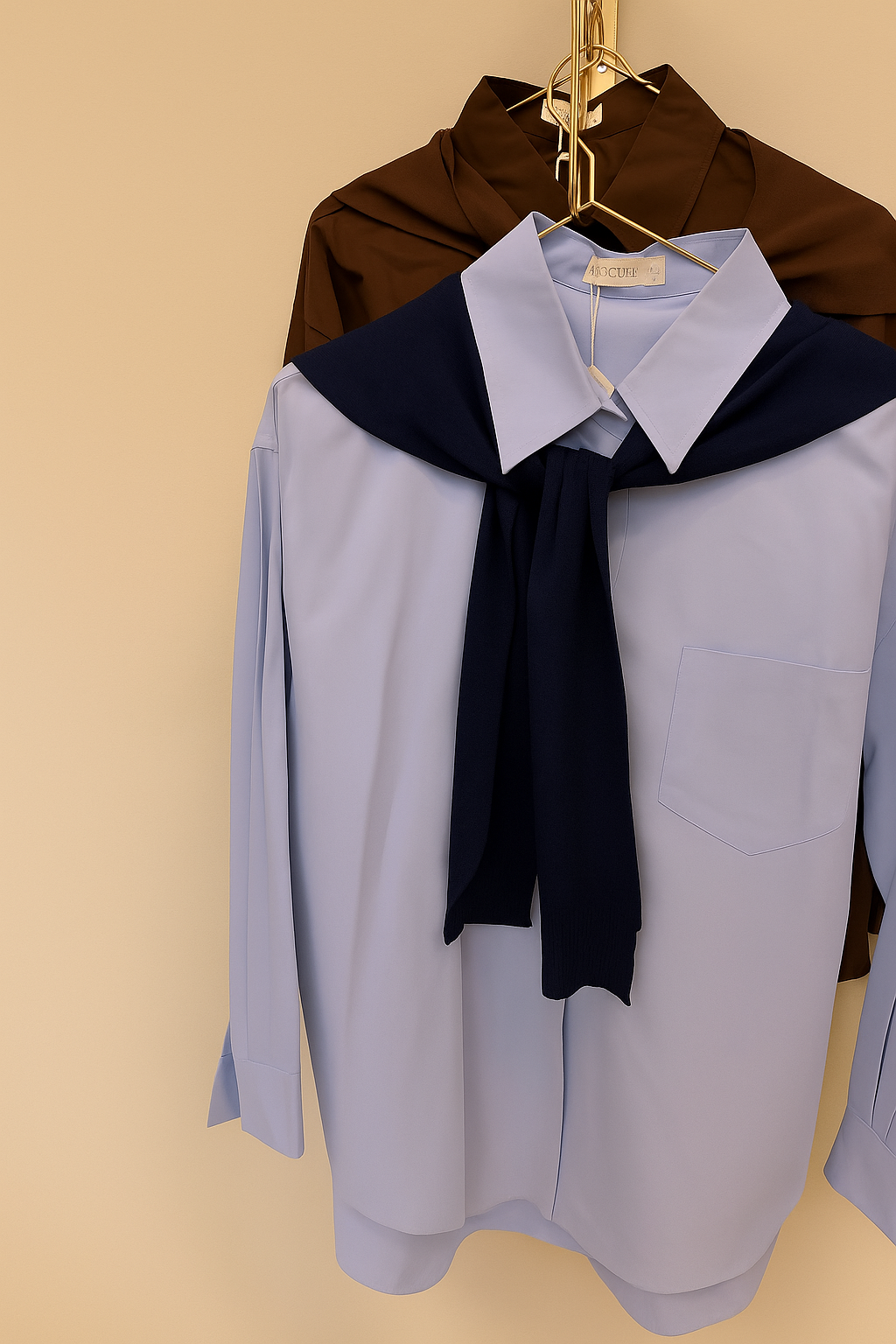 Camicia con copri spalle