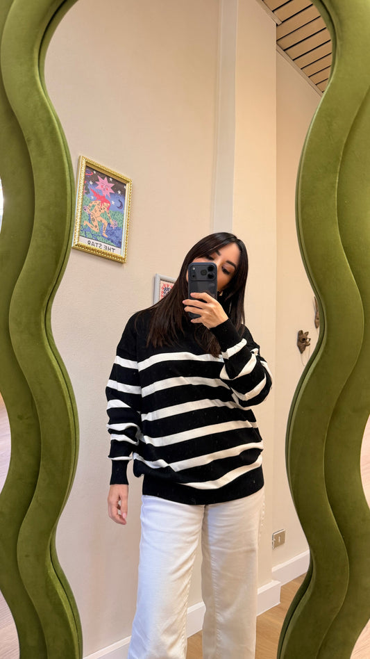 Maglione righe