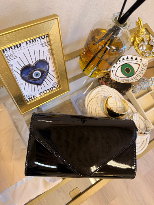 Clutch Black shiny