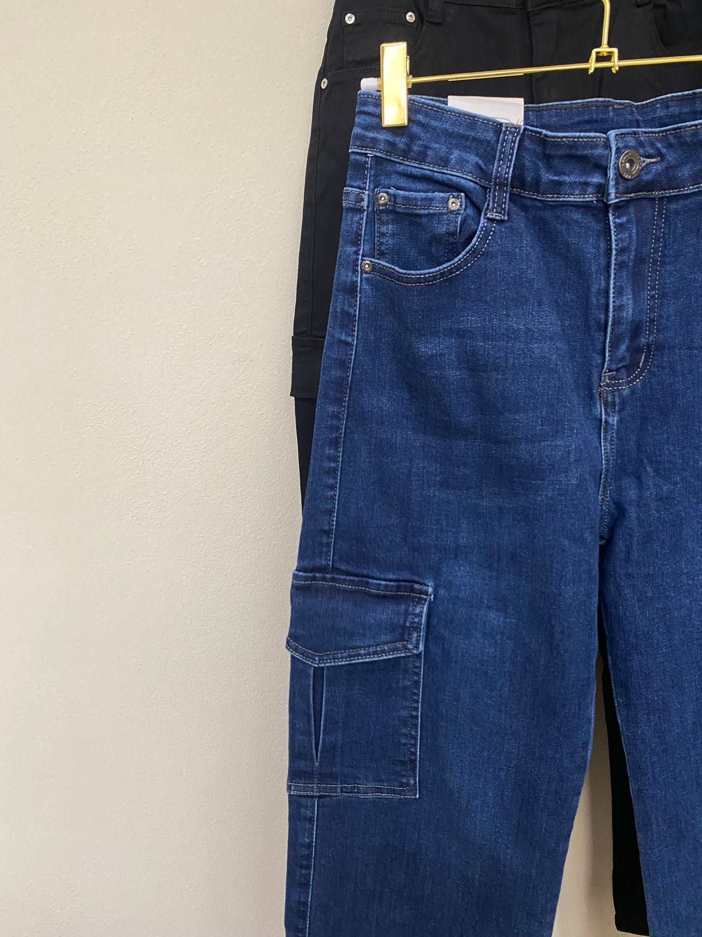 Cargo Blu Cotone