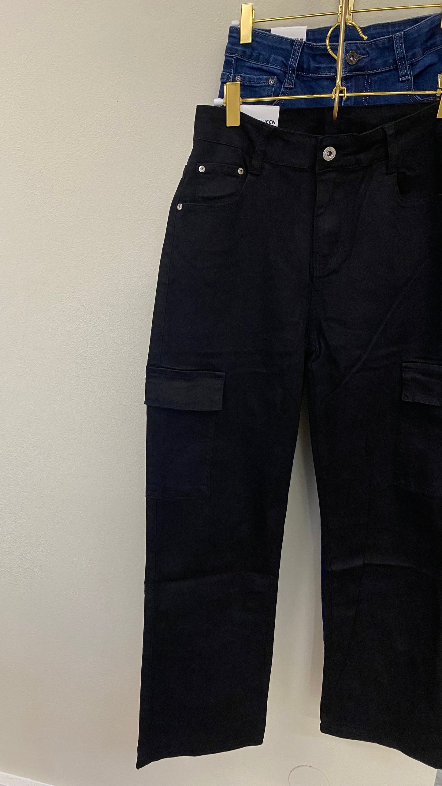 Cargo Nero Cotone