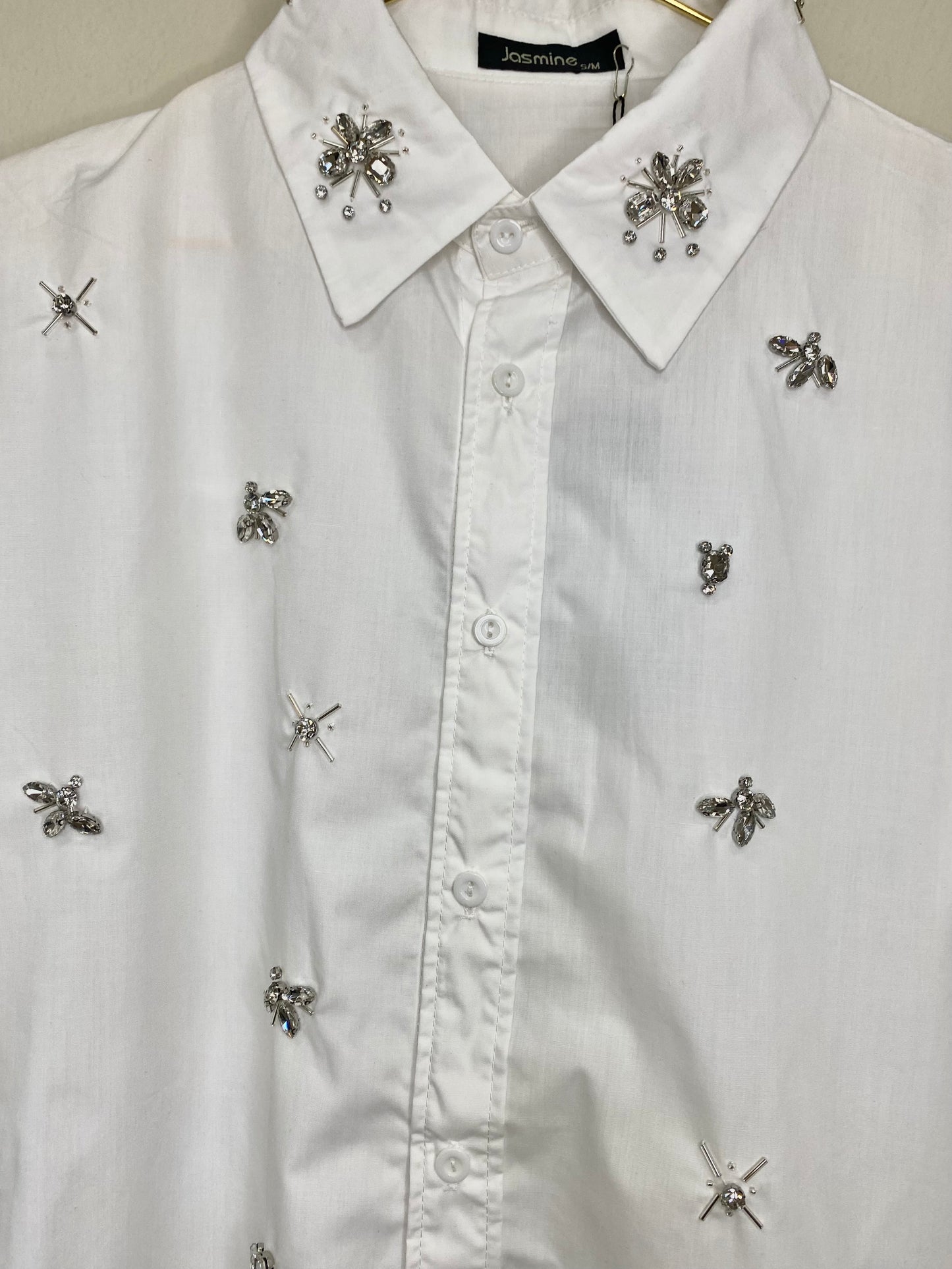 Camiciona Over Swarovski