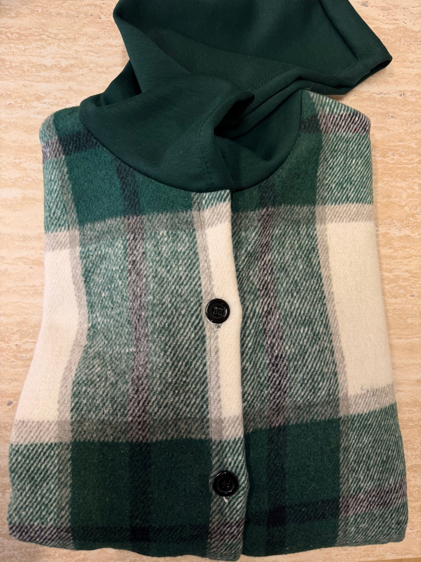 Maxi Camicia College Cappuccio