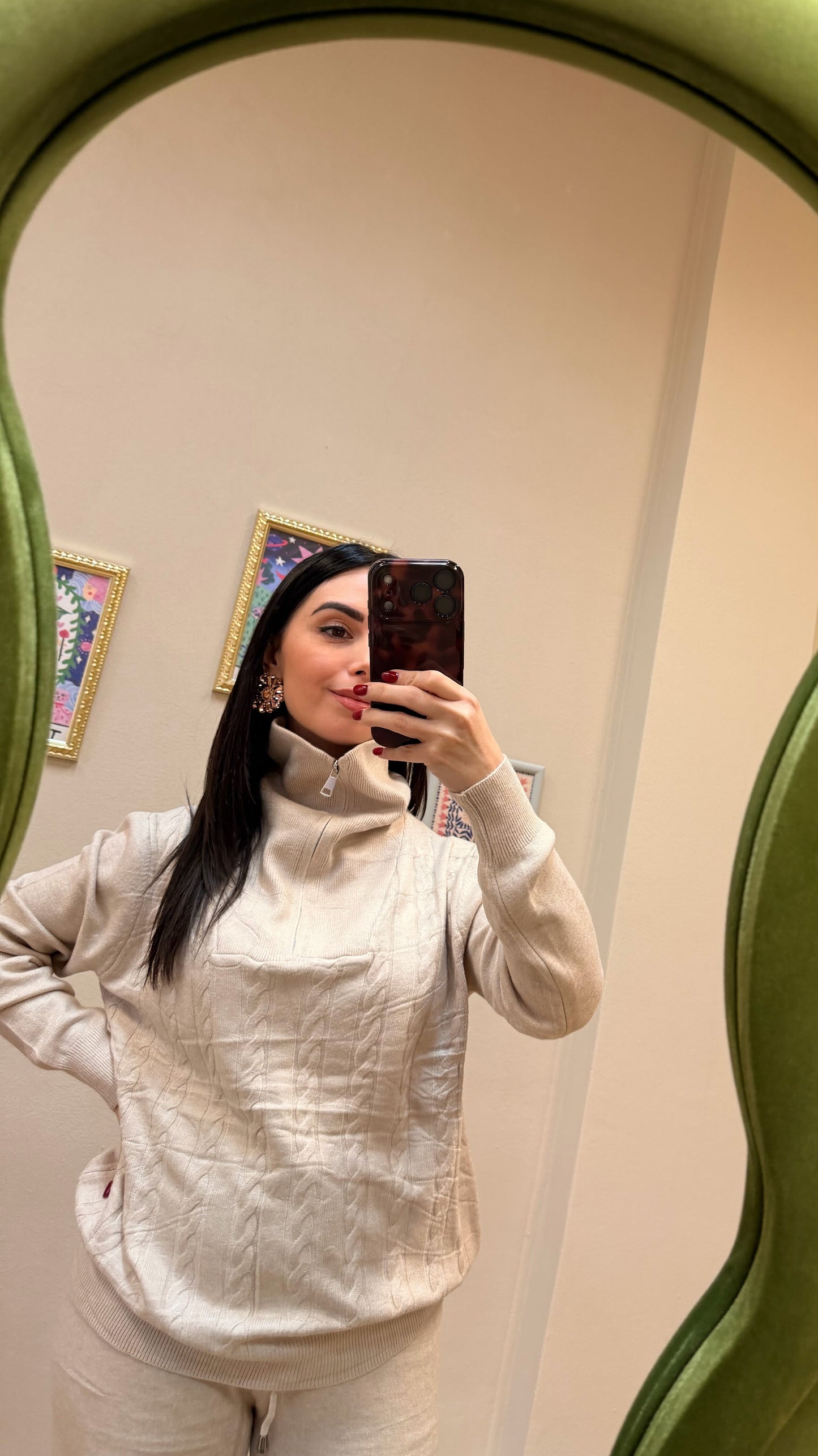 Coordinato Treccia Zip