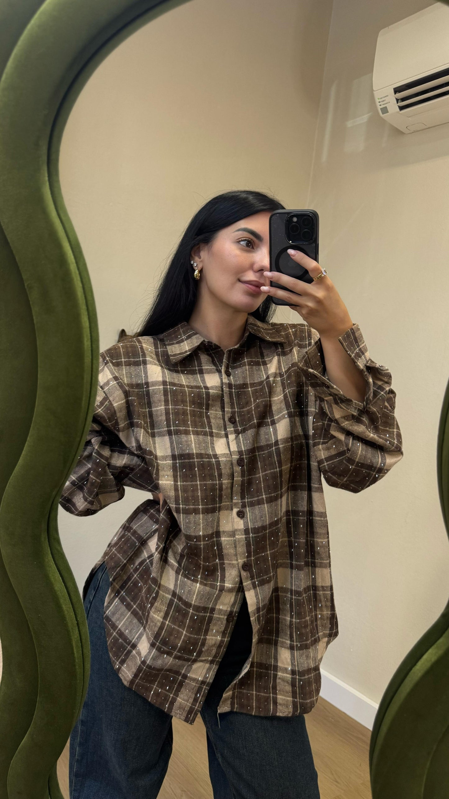 Camicia Winter brillantini