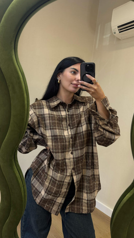 Camicia Winter brillantini
