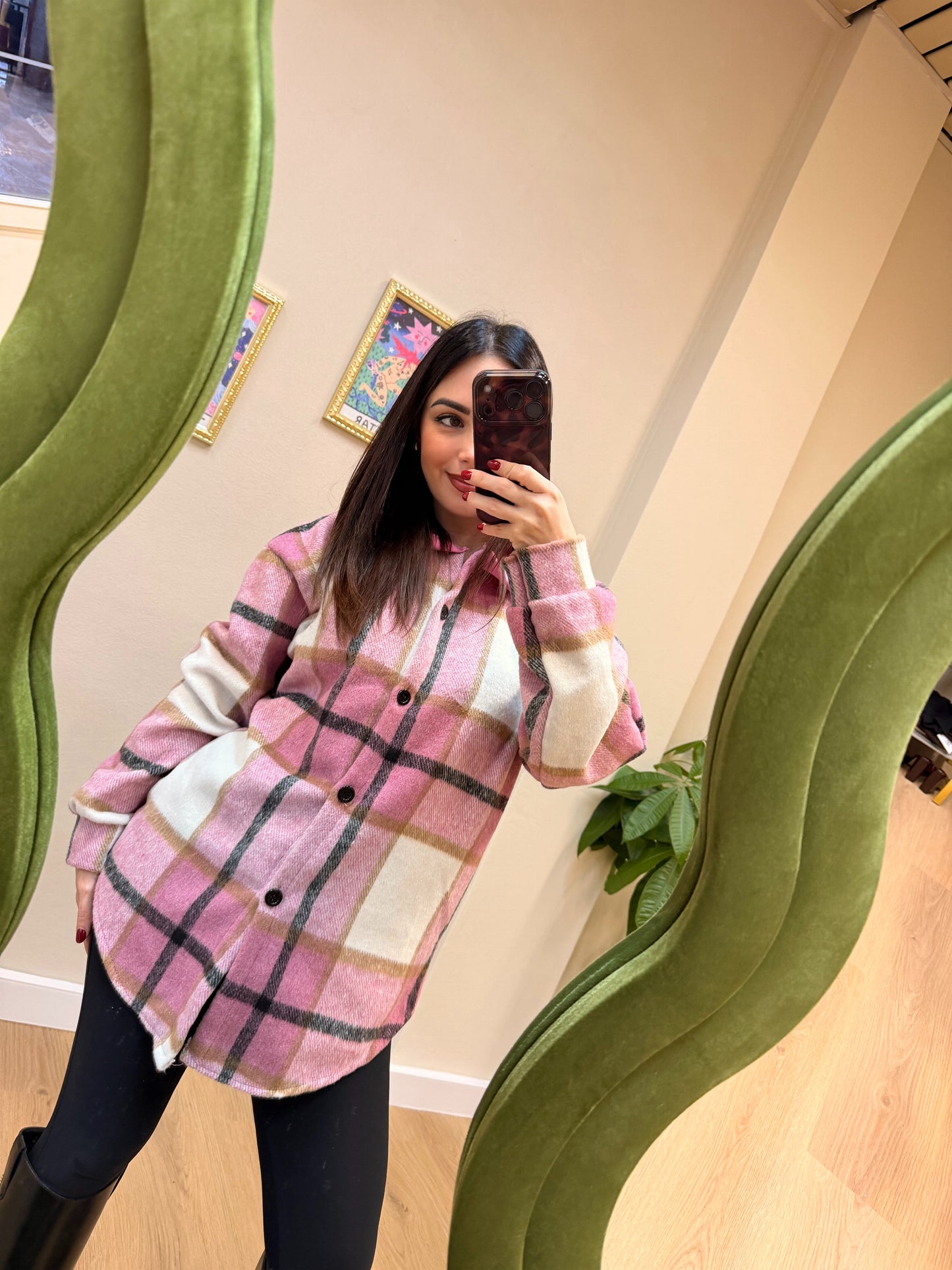 Maxi Camicia College Cappuccio